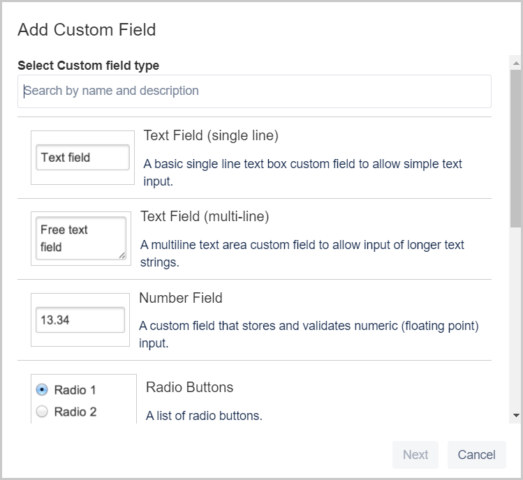 Field Types